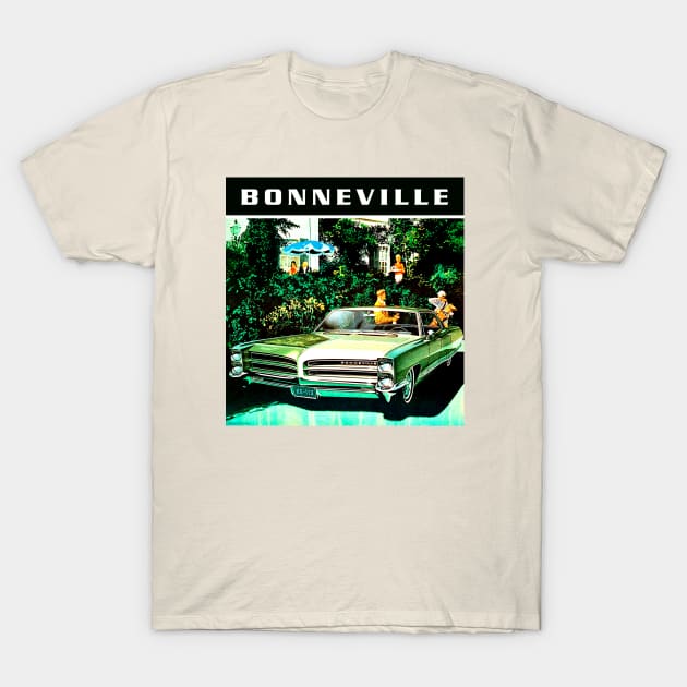 Pontiac Bonneville T-Shirt by Midcenturydave